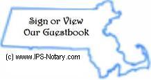 Click here to sign or view our guestbook