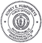 Massachusetts Notary Public